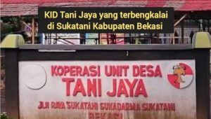 KUD Tani Jaya yang tak berfungsi dan terbengkalai 