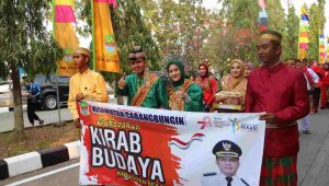 Kirab Budaya Kabupaten Bekasi 2023 Kecamatan Cabangbungin