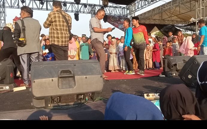 Acara  Santunan Anak Yatim di Karangbahagia Kabupaten Bekasi 