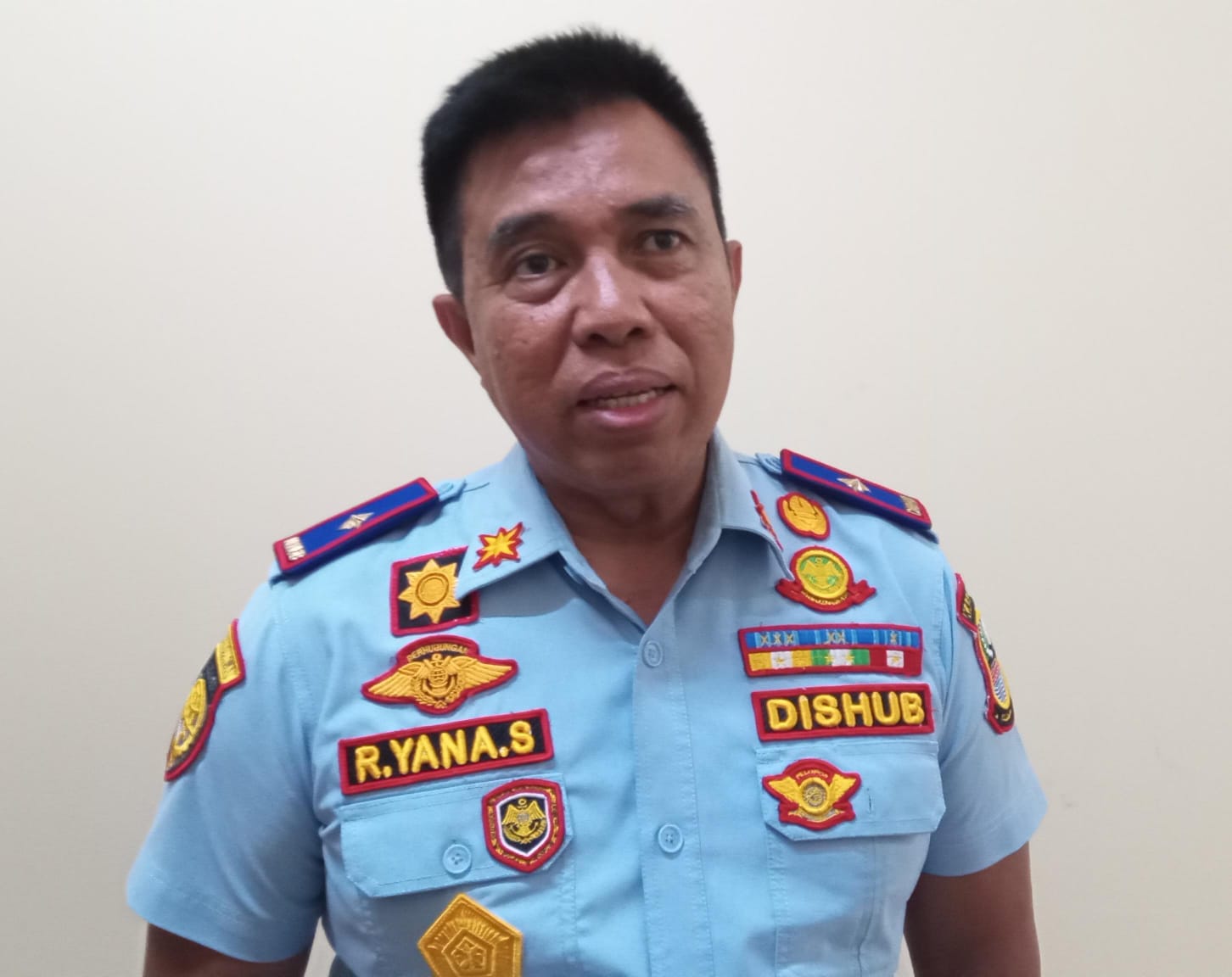 Keterangan  Gambar  : R.Yana, S Kadsihub Kabupaten Bekasi 