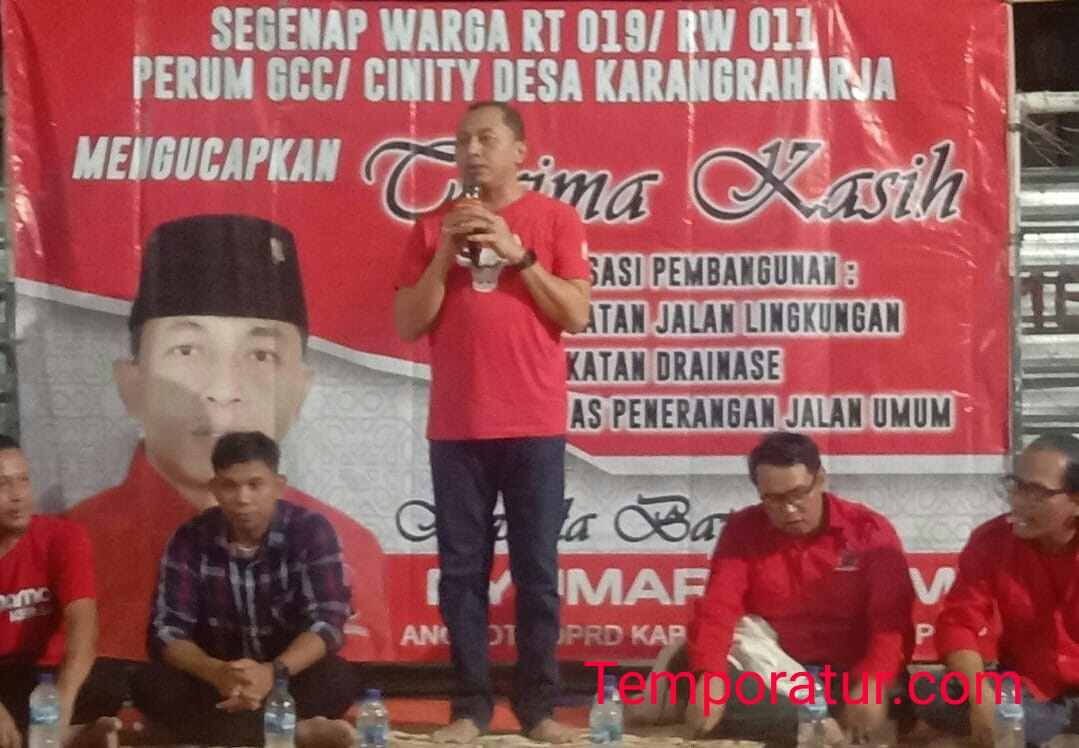Aspirasi Terealisasi, Warga Perumahan GCC Gelar Tasyakuran Undang Dewan Aspiratif "Nyumarno" 1 IMG 20230918 180933