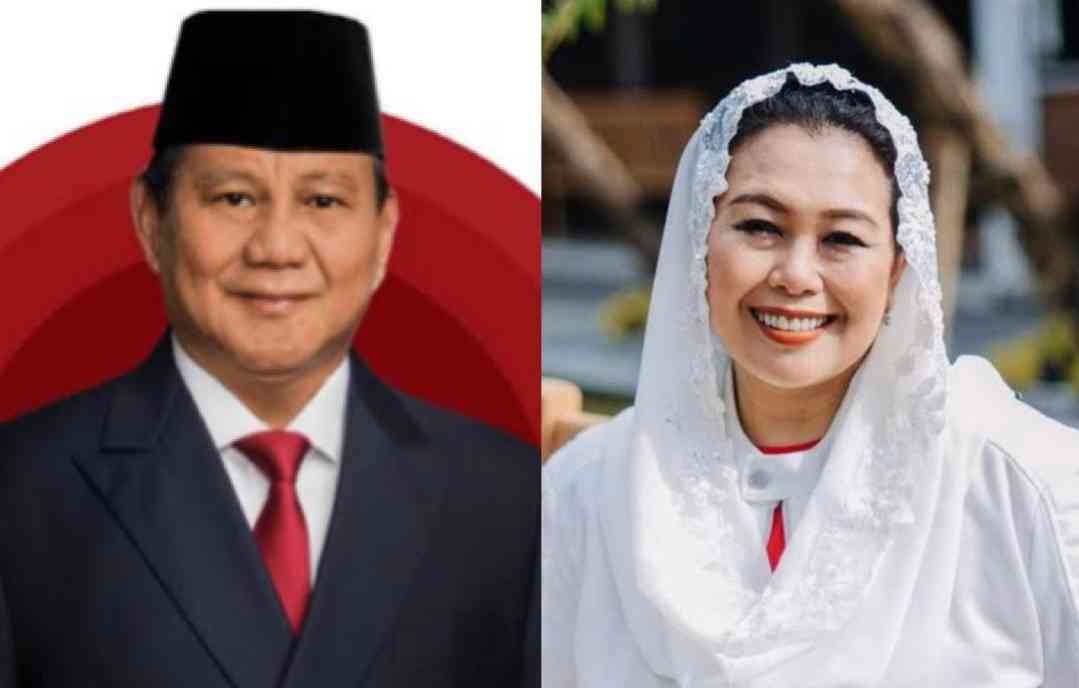 Prabowo Subianto  dan Yenny Wahid 