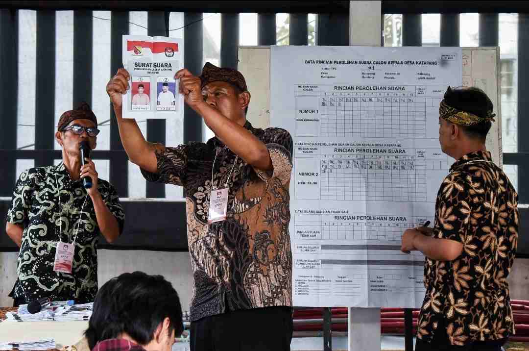 Gelaran pilkades serentak di Kabupaten Bandung