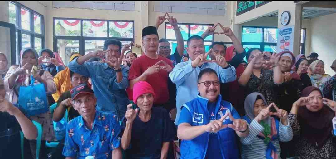 Keterangan gambar : Acara Reses Anggota DPRD Provinsi Jawa Barat  H.Sigianto Nagolah SH.MH