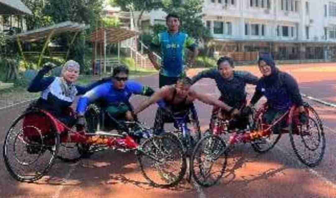 Foto Istimewa : para Atlet NPCI Kabupaten Bekasi  Ikuti Pelatda Bandung