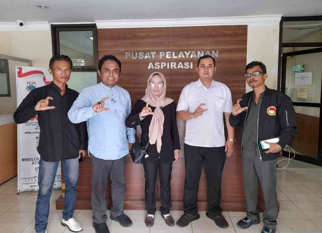 Keterangan gambar: Kunjungan IMG GRUP dan Media Satunews.id  ke Humas Sekertariat DPRD Kota Cimahi 