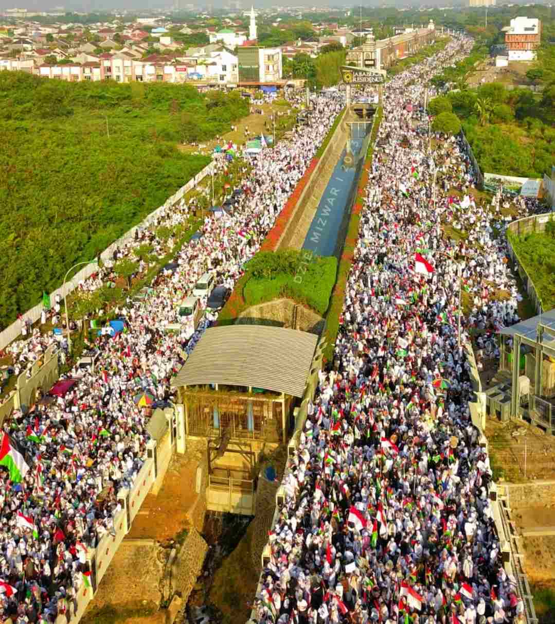 Aksi Bela Palestina di Kabupaten Bekasi (Minggu, 19/11/2023)