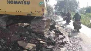 Foto Istimewa perbaikan Jalan di Kabupaten Bekasi 