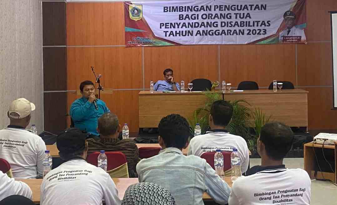 Ketua Umum PPDI H.Norman Yulian menjadi  Narasumber  di Dinsos Kabupaten Bogor (28/11/2023)