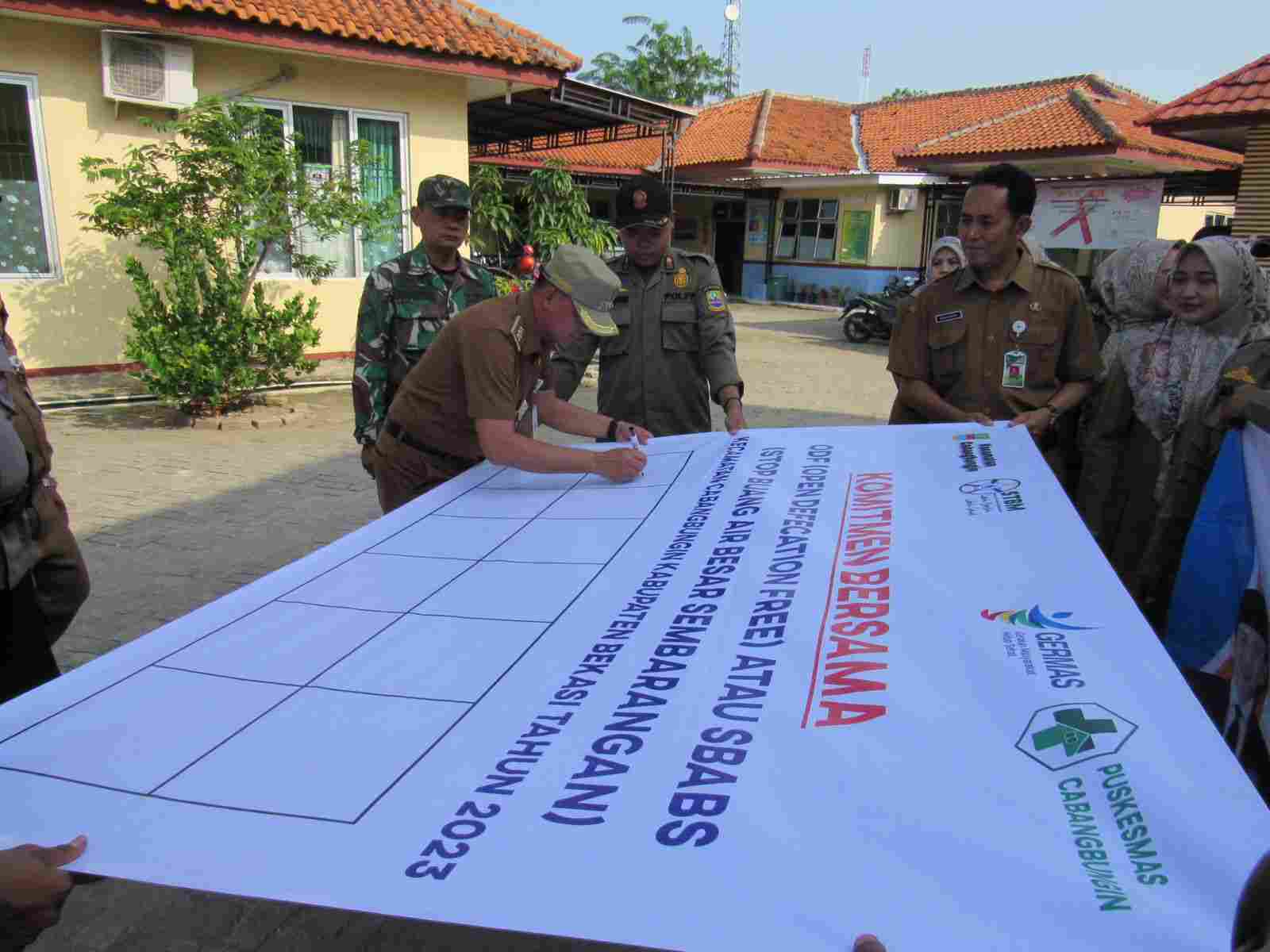 Deklarasi dan penandatanganan ODF di wilayah Kecamatan Cabangbungin 